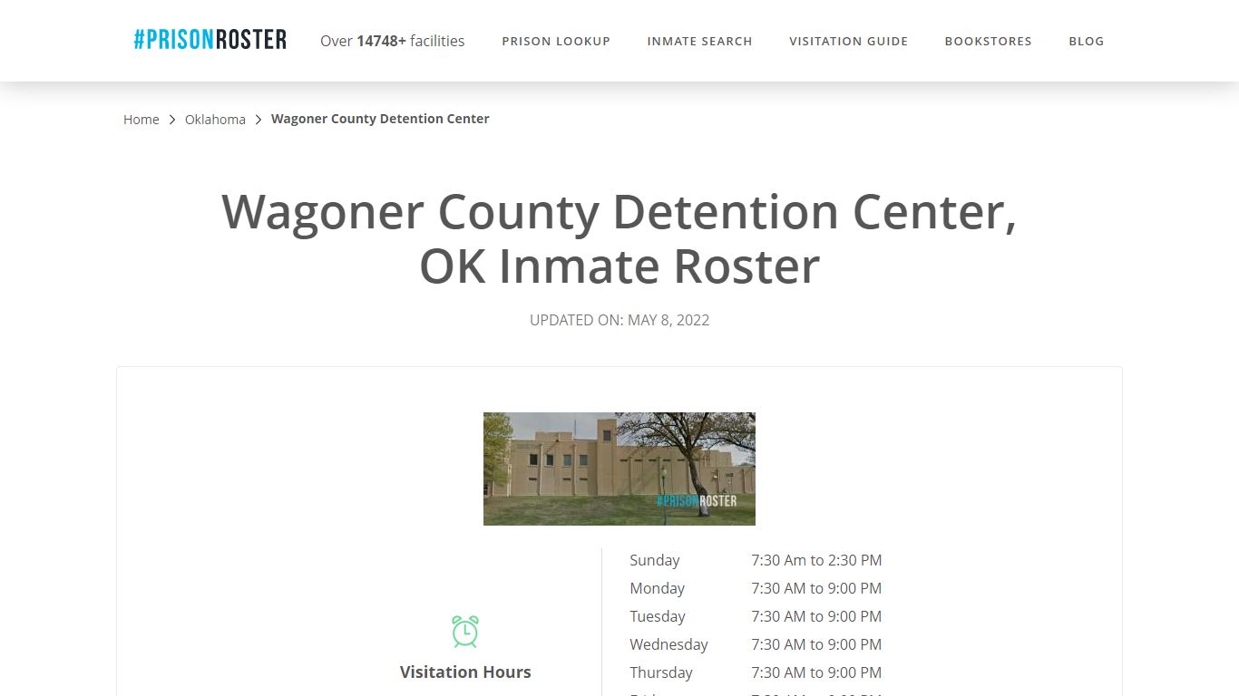 Wagoner County Detention Center, OK Inmate Roster